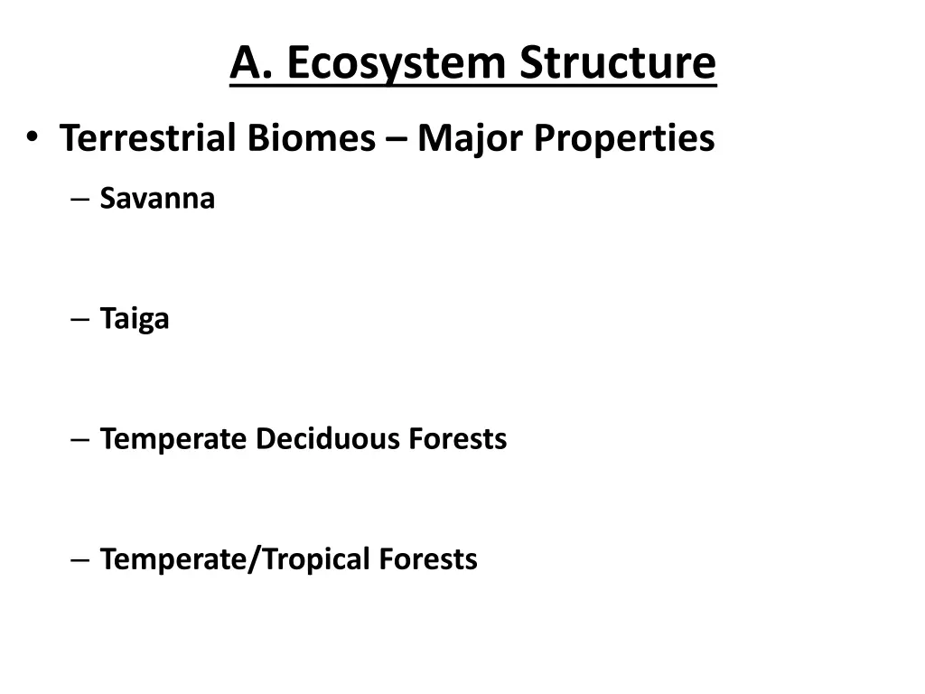 a ecosystem structure 3