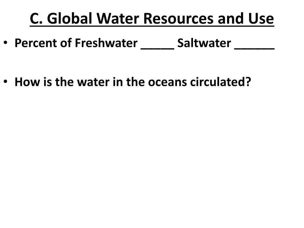 c global water resources and use 1