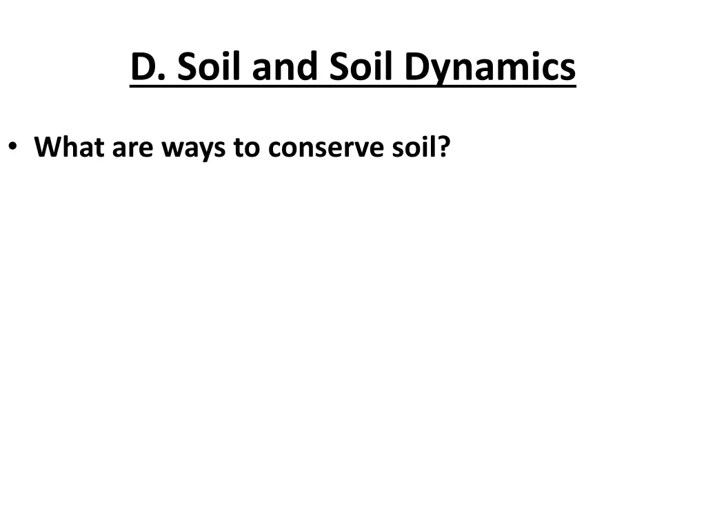 d soil and soil dynamics 2