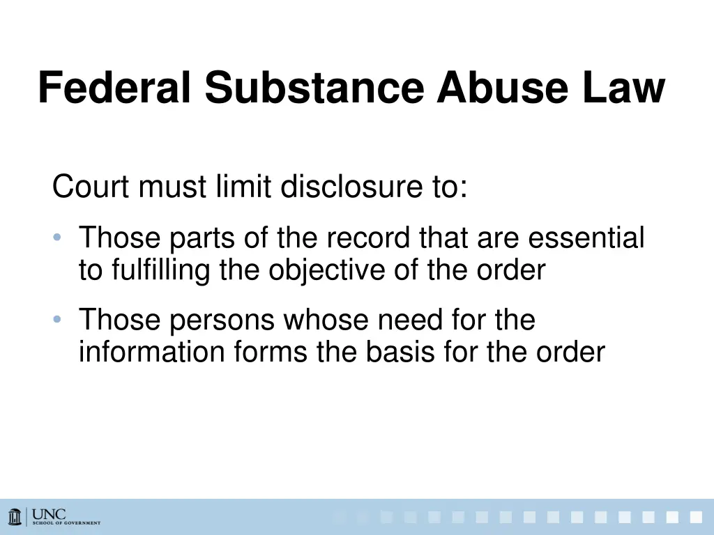 federal substance abuse law 1