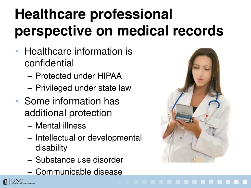 healthcare professional perspective on medical