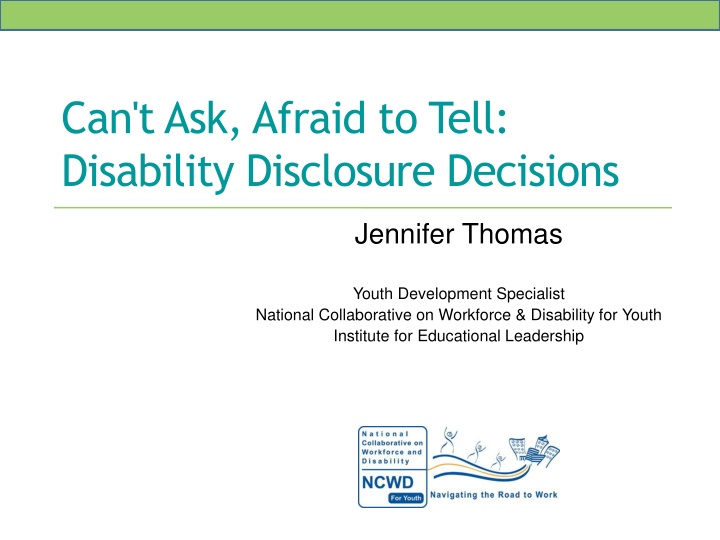 can t ask afraid to tell disability disclosure