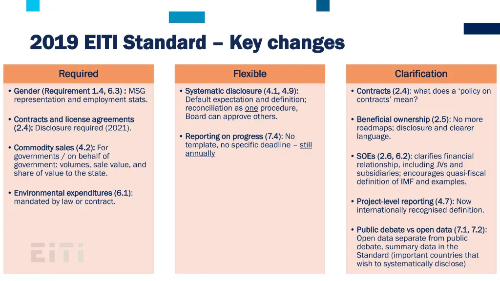 2019 eiti standard 2019 eiti standard key