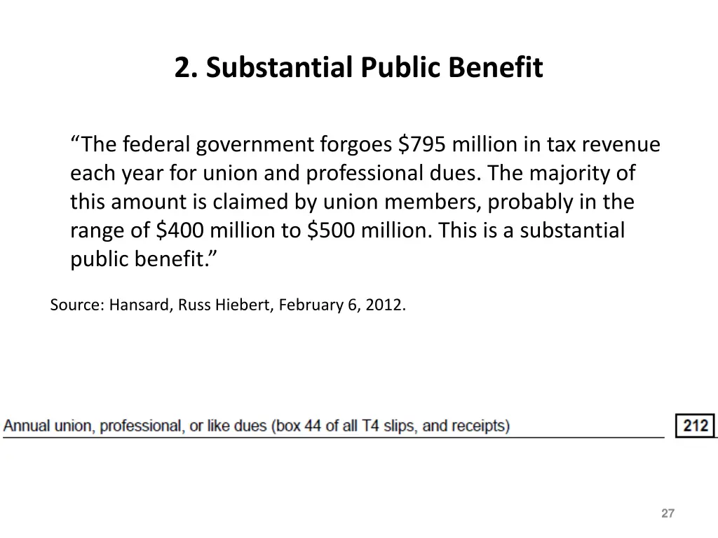 2 substantial public benefit