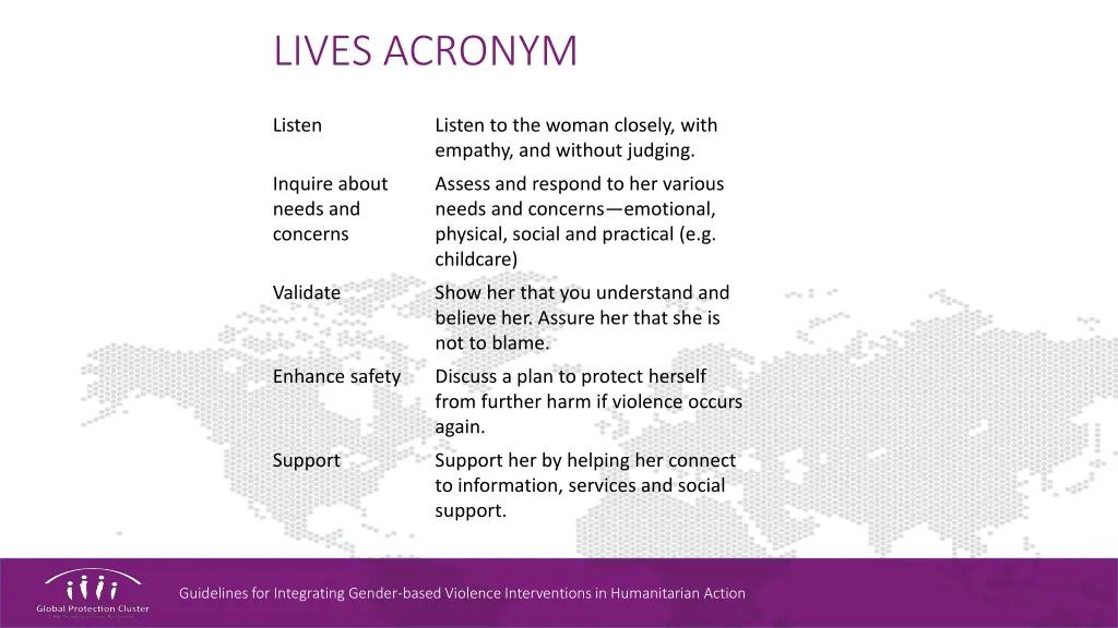 lives acronym