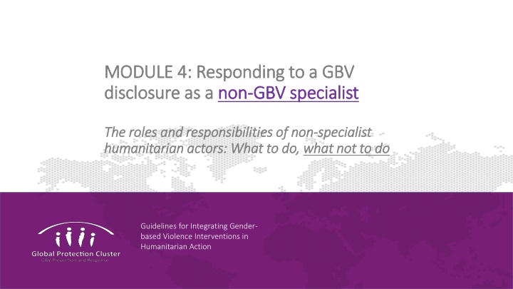 module 4 responding to a gbv module 4 responding