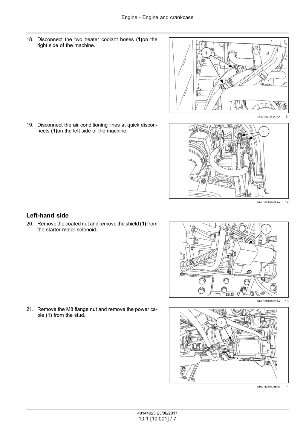 engine engine and crankcase 3