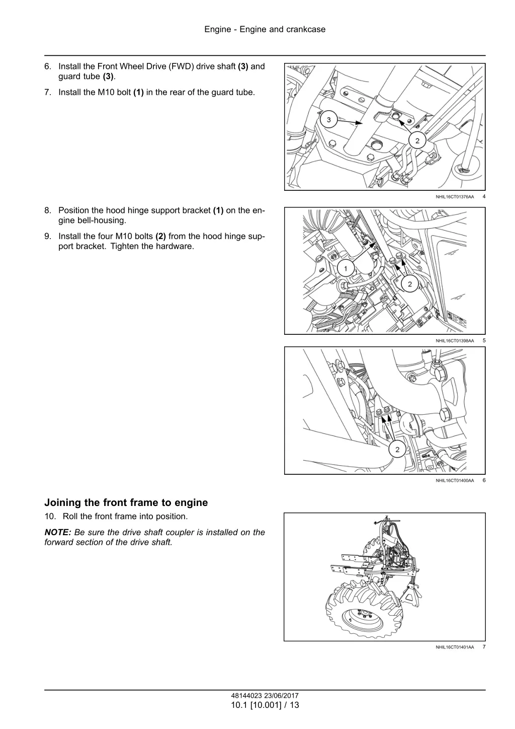 engine engine and crankcase 9