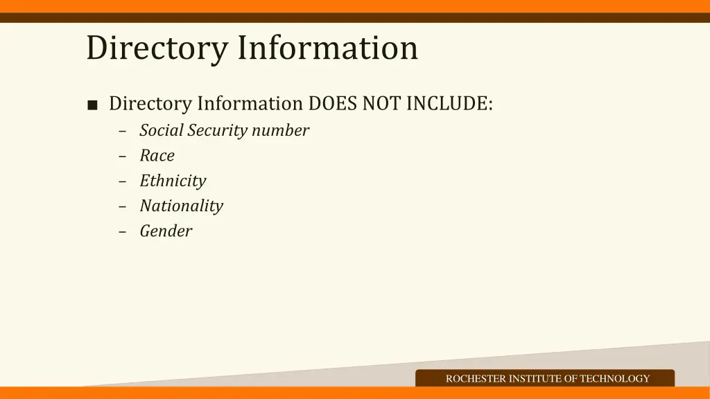 directory information 2