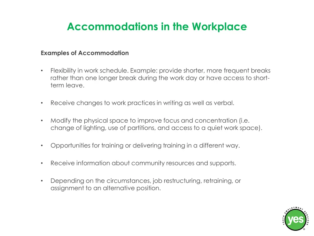 accommodations in the workplace 2