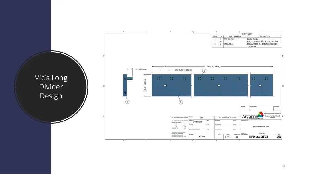 vic s long divider design