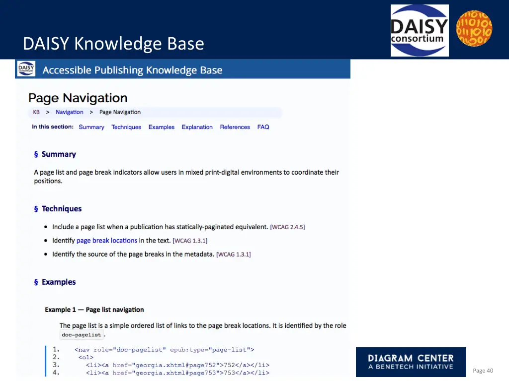 daisy knowledge base