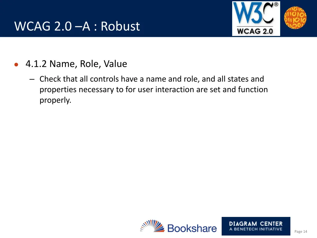 wcag 2 0 a robust