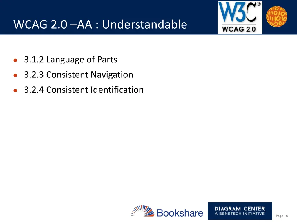 wcag 2 0 aa understandable