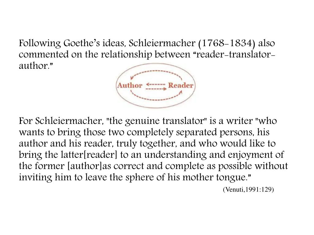 following goethe s ideas schleiermacher 1768 1834