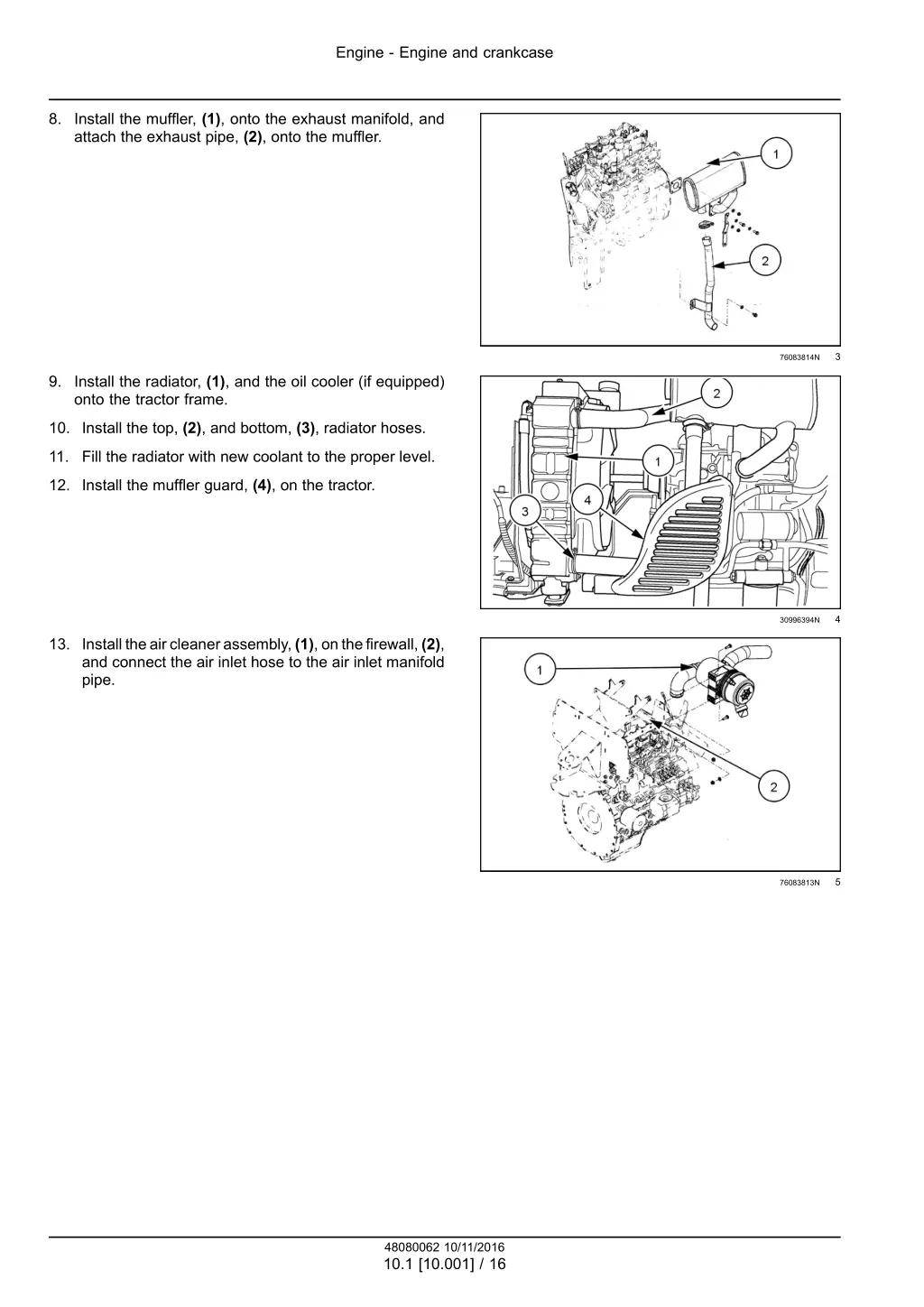 engine engine and crankcase 8