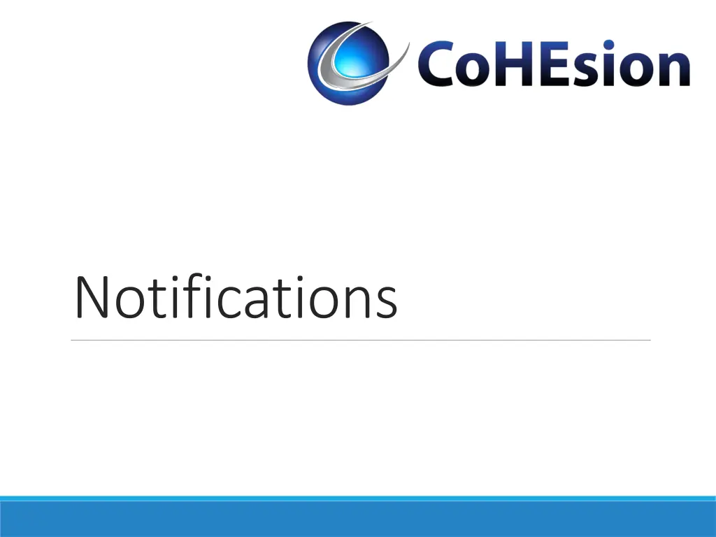 notifications