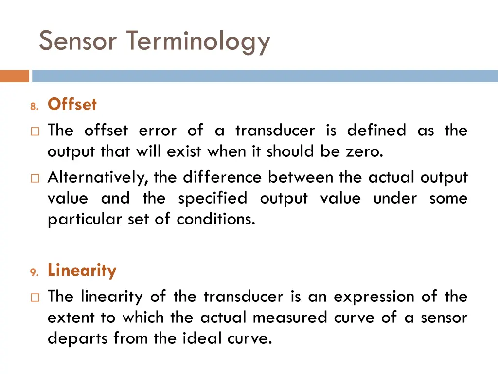 sensor terminology 4