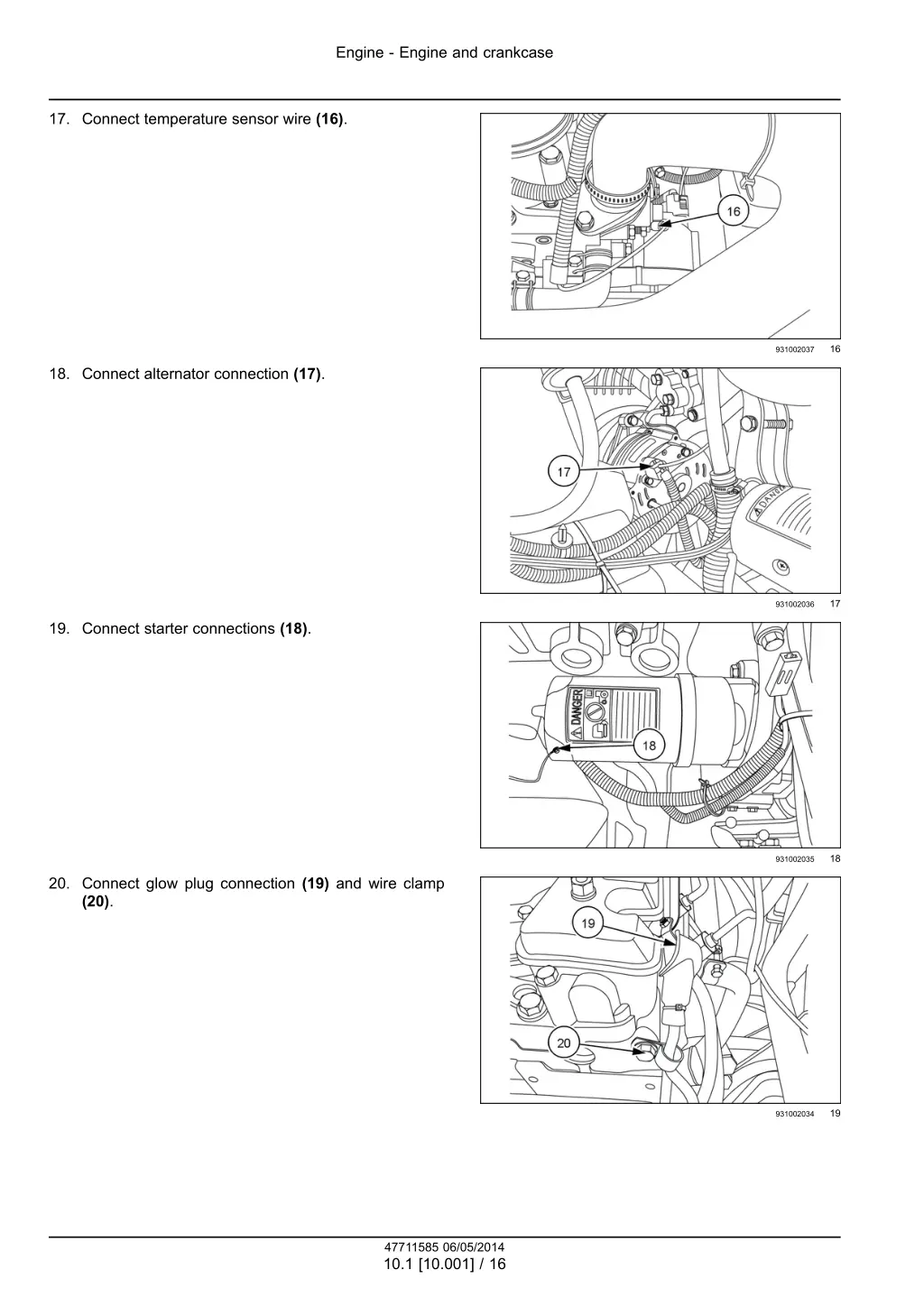 engine engine and crankcase 13