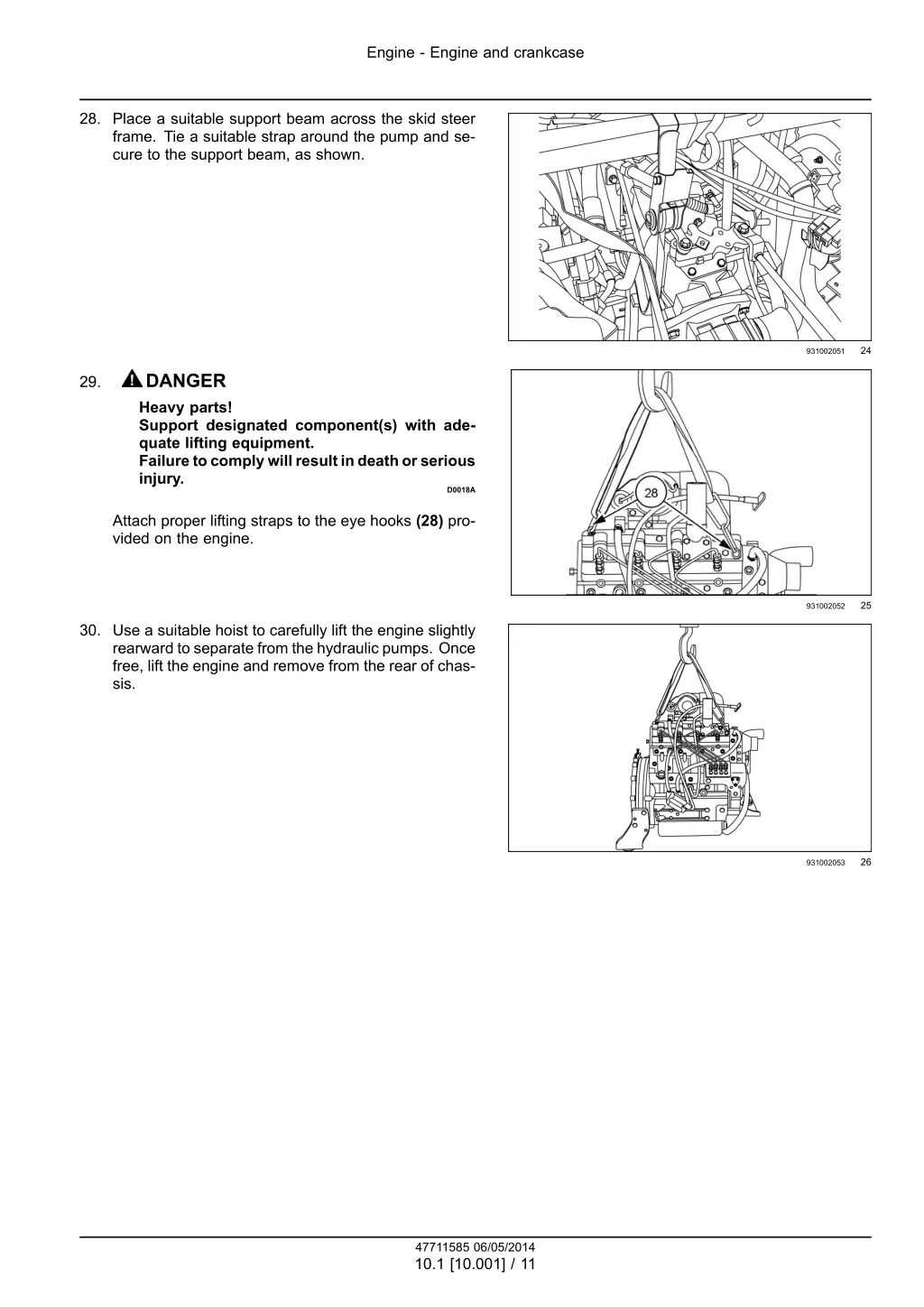 engine engine and crankcase 8