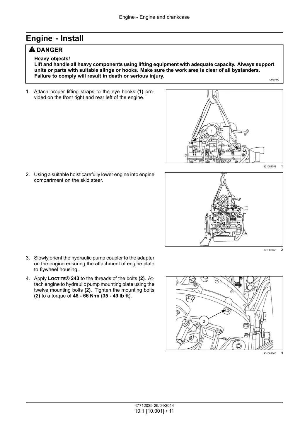 engine engine and crankcase 8