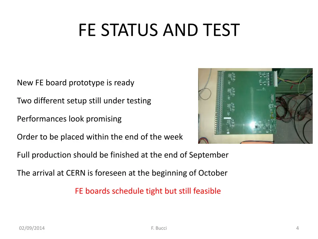 fe status and test