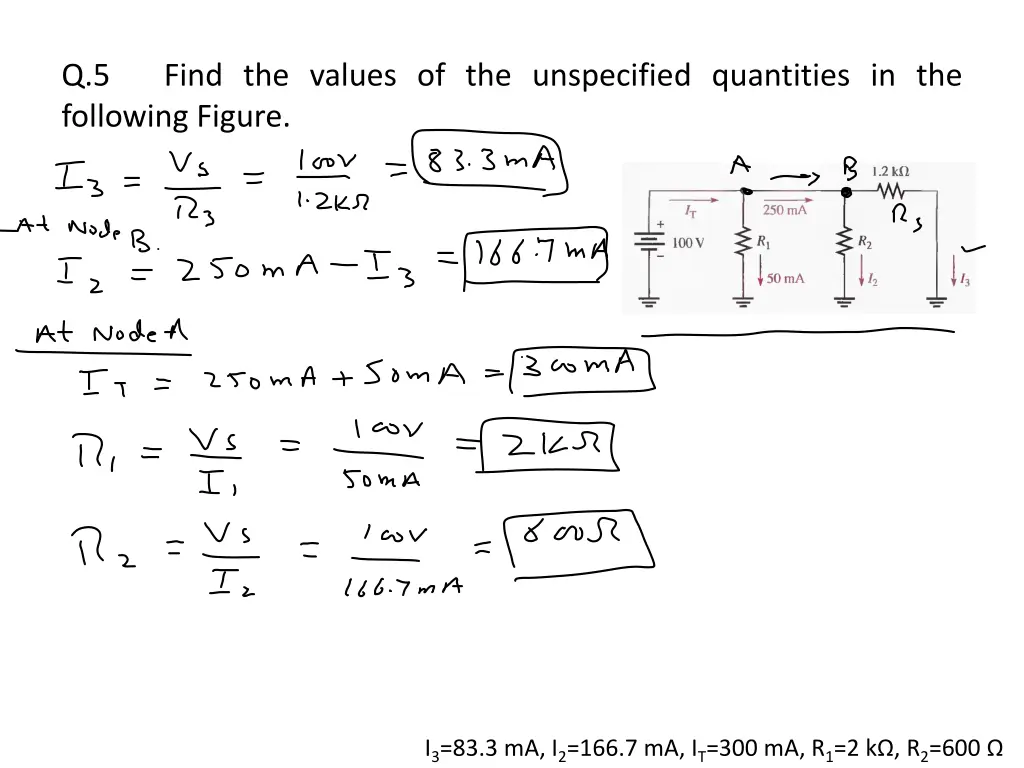 q 5 following figure