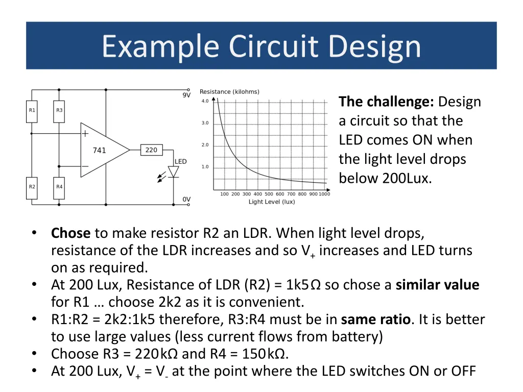 example circuit design