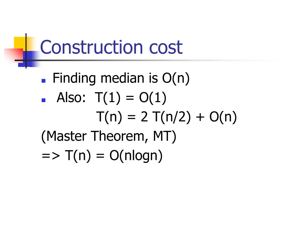 construction cost