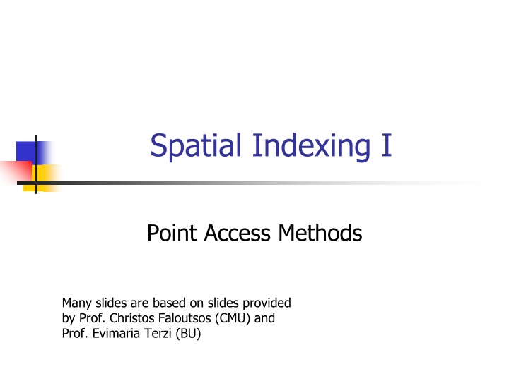 spatial indexing i