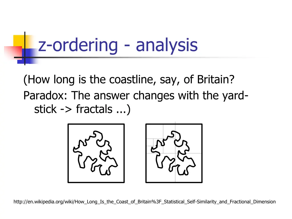 z ordering analysis 1