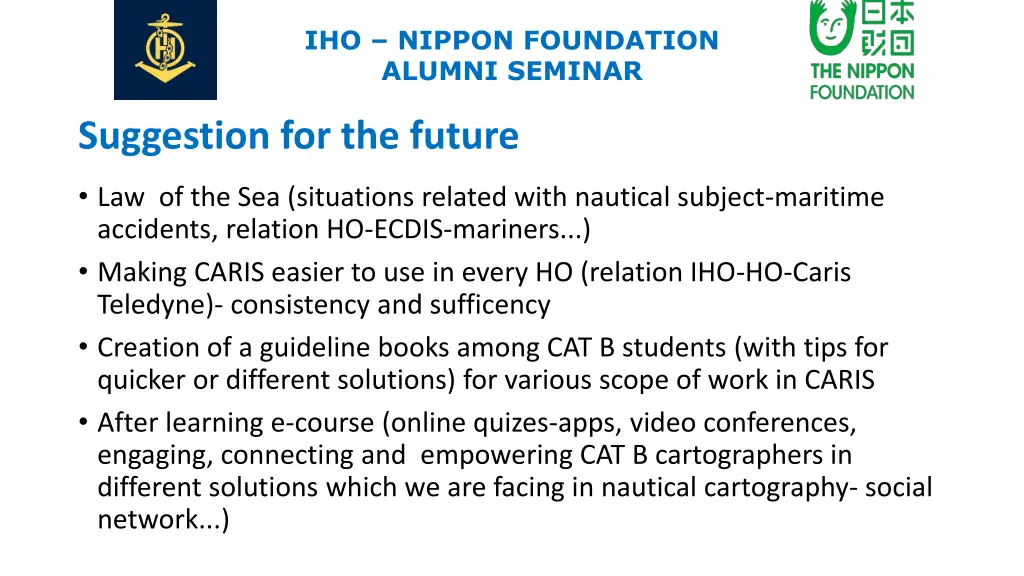 iho nippon foundation alumni seminar 7