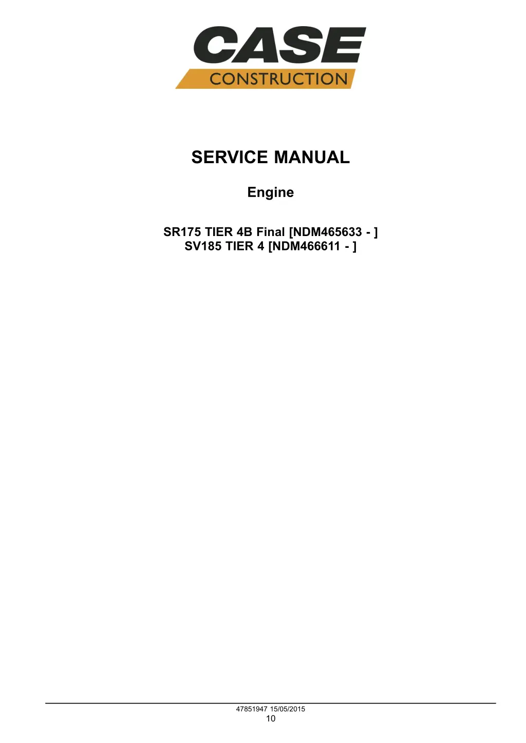 service manual 1