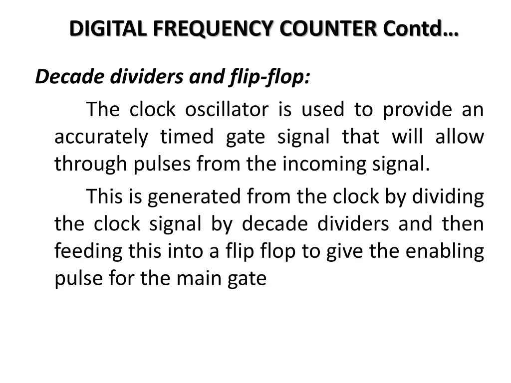 digital frequency counter contd 3