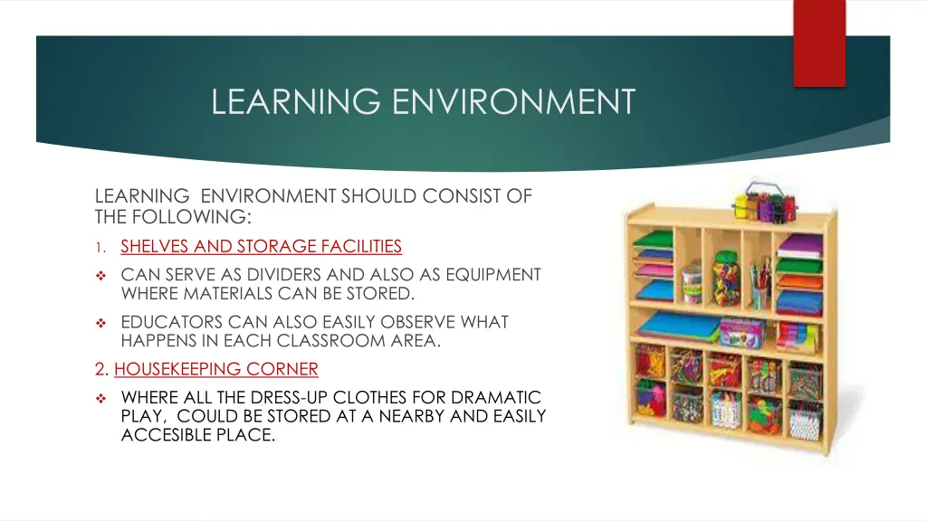 learning environment