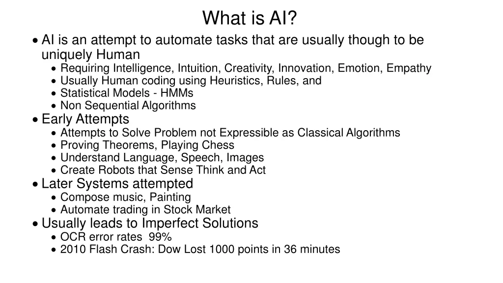 what is ai 1