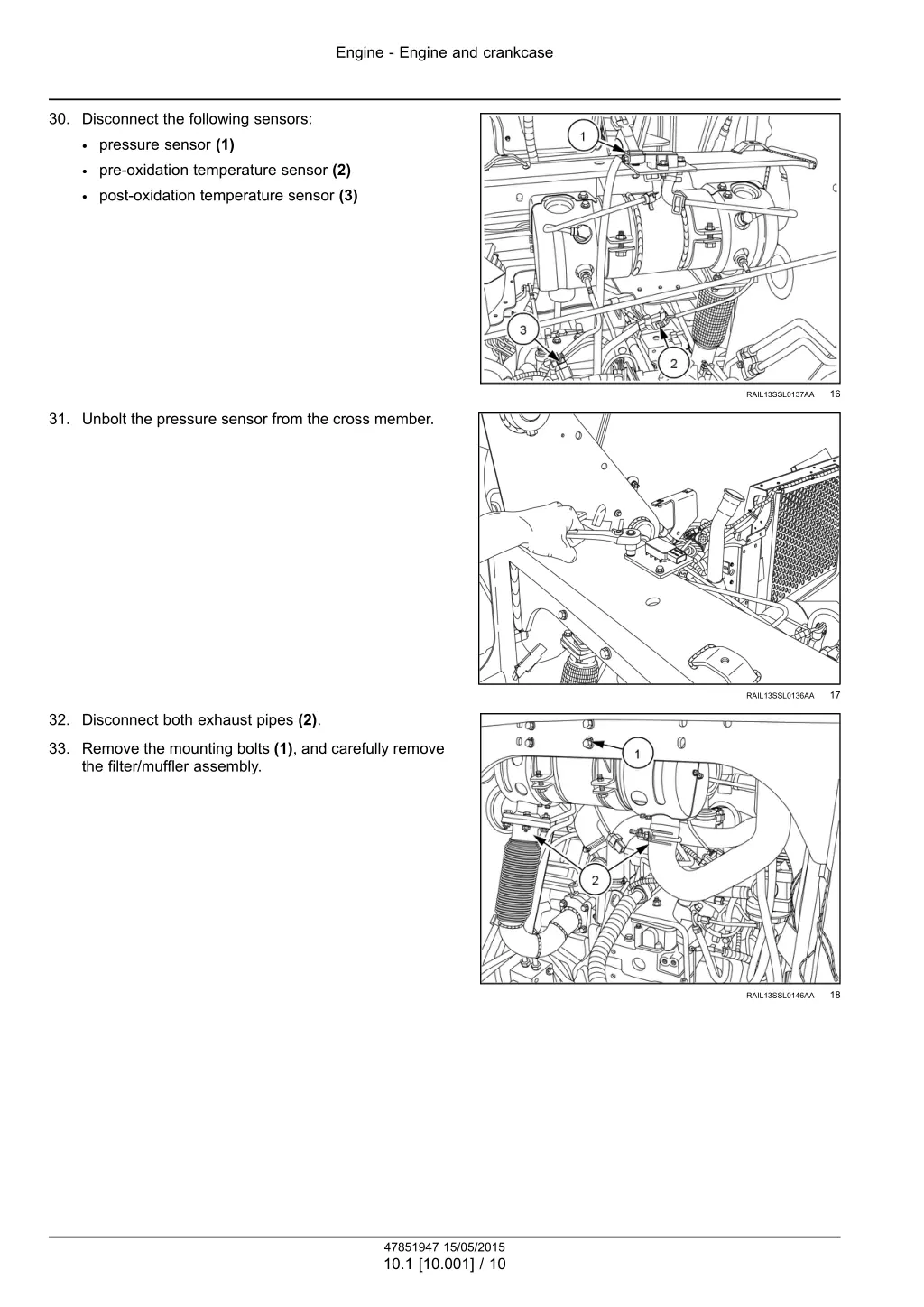 engine engine and crankcase 7