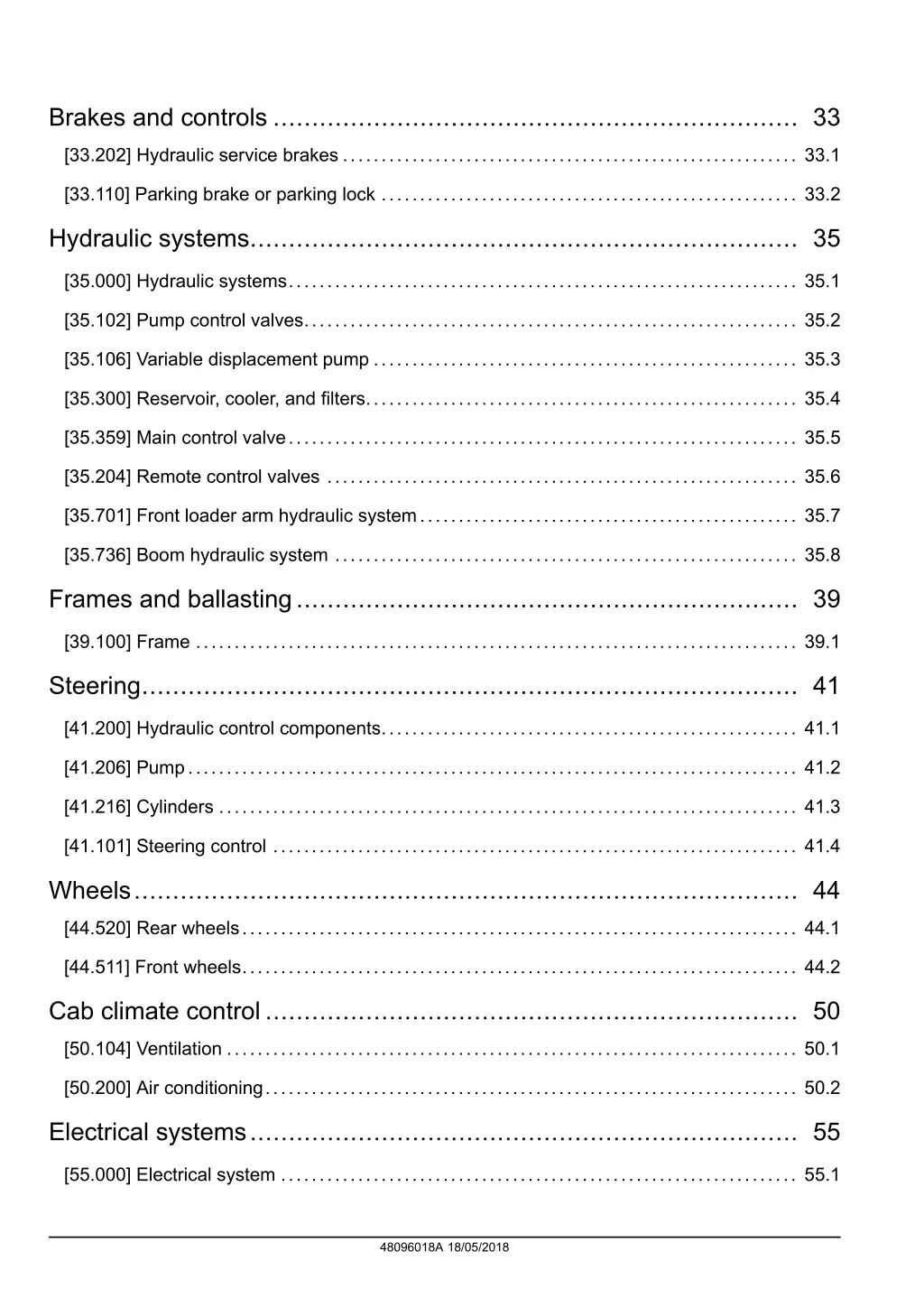 brakes and controls 33