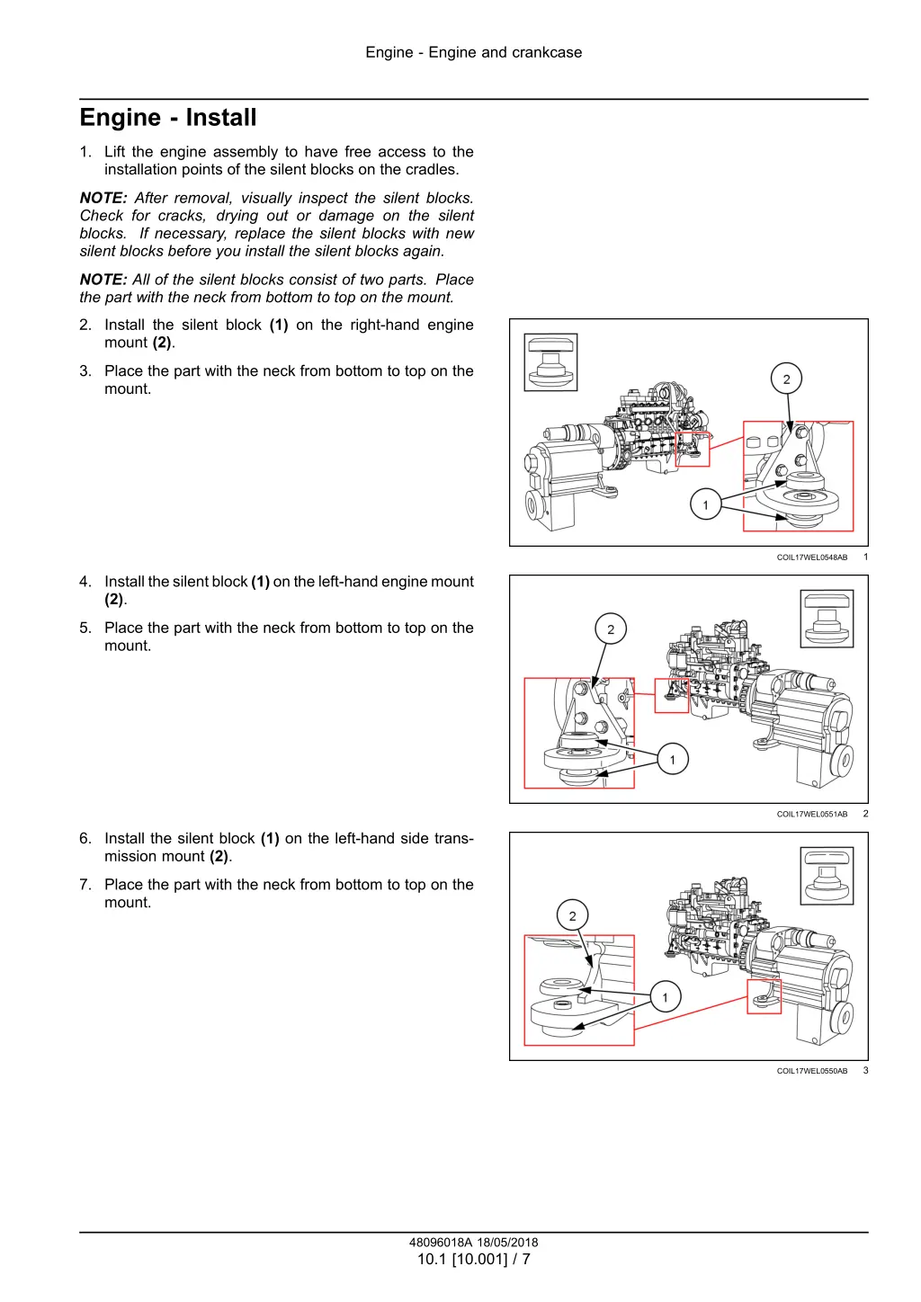 engine engine and crankcase 4