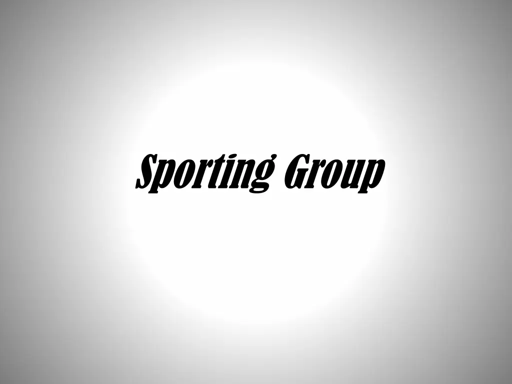 sporting group