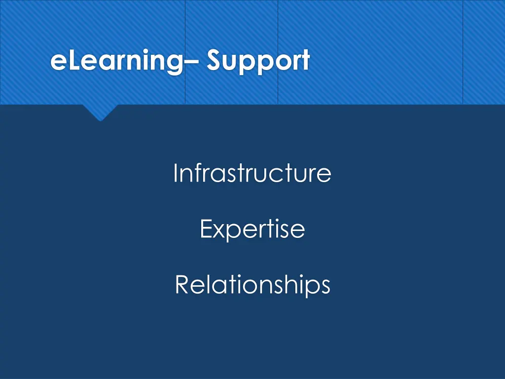 elearning support