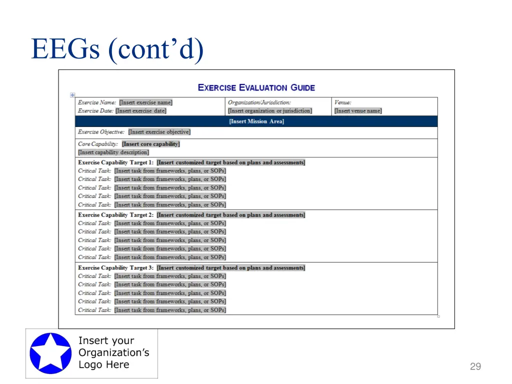 eegs cont d