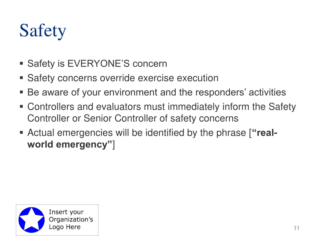 safety