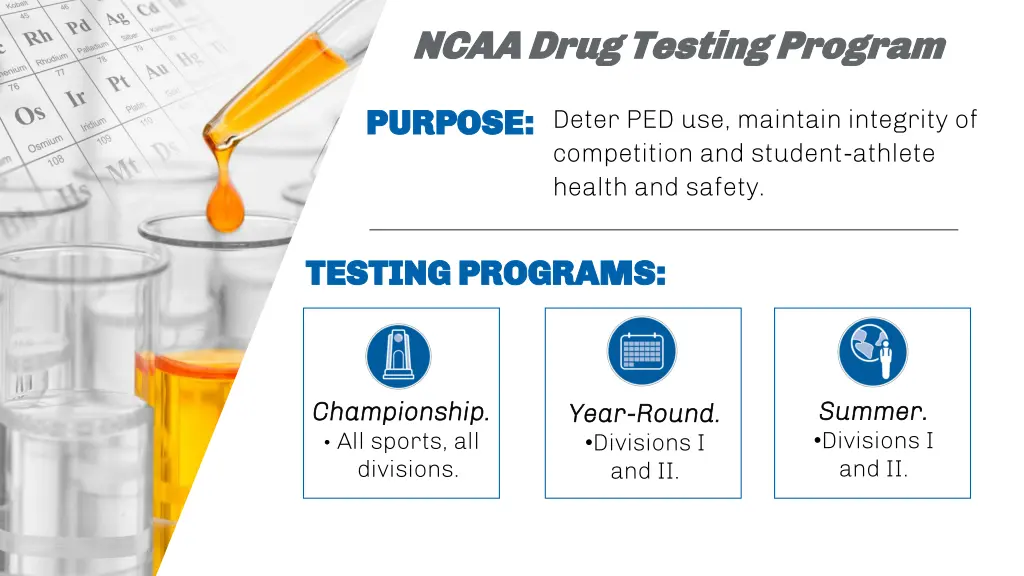 ncaa drug testing program ncaa drug testing