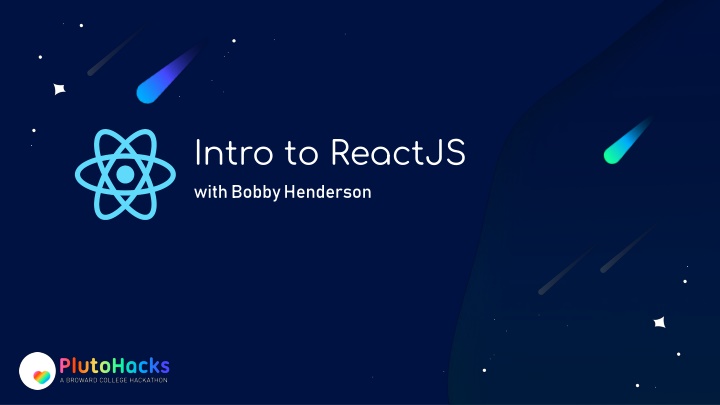 intro to reactjs with bobby henderson