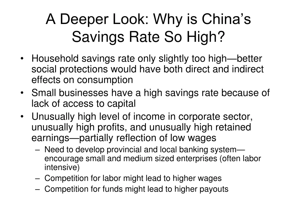 a deeper look why is china s savings rate so high