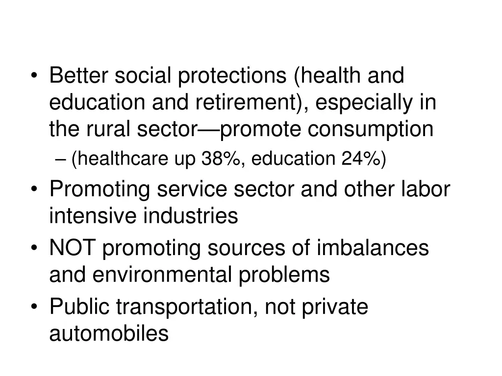 better social protections health and education