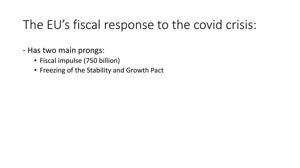 the eu s fiscal response to the covid crisis