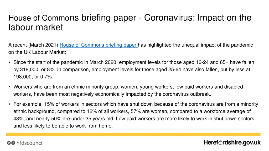 house of commo ns briefing paper coronavirus