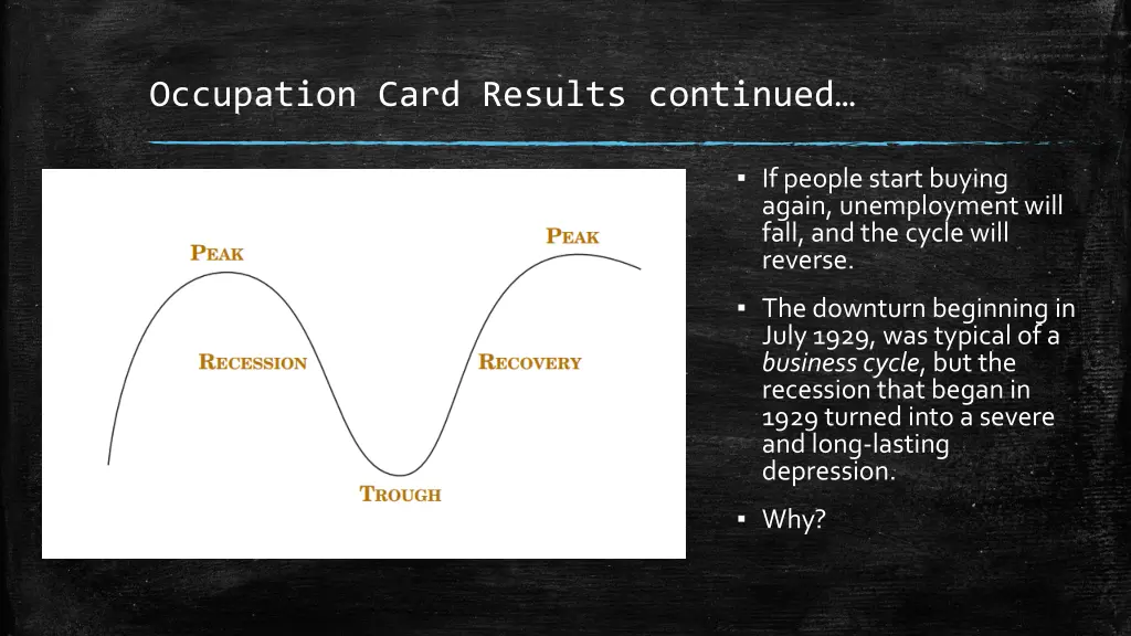 occupation card results continued